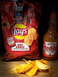 Чипсы Lay's Potato Chips RedHot Hot Sauce 219.7г 9655 фото 4