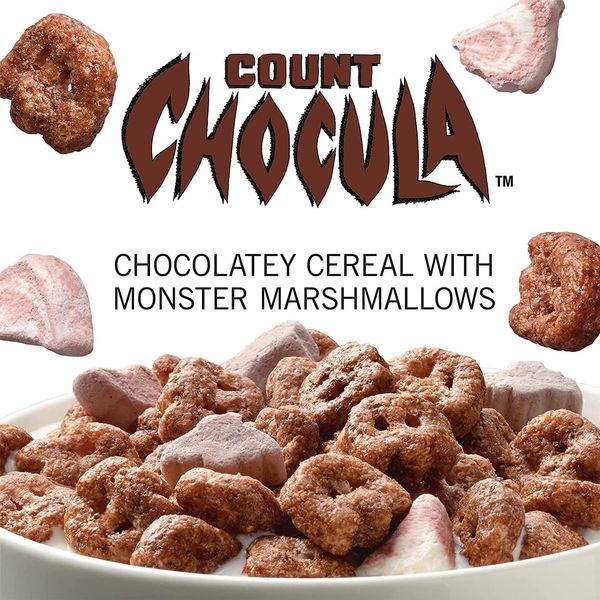 Сухий сніданок Halloween Count Chocula with marshmallows 532g 4036 фото