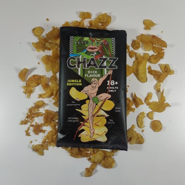 Чипсы CHAZZ со вкусом DICK 90г 6599 фото