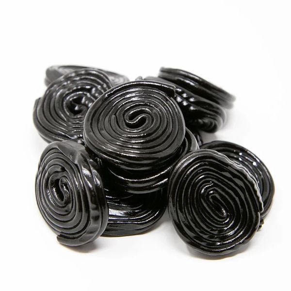 Лакричные жевательные конфеты Haribo Rotella Licorice Gummies 265г 6778 фото