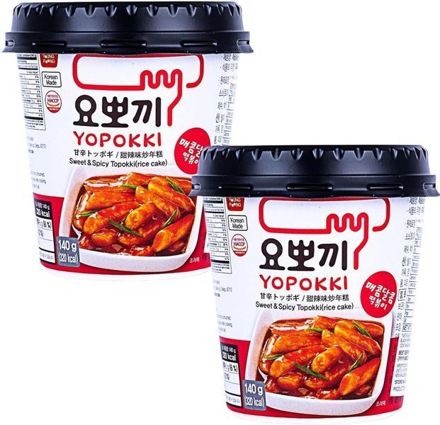 Токпокки Young Poong Yopokki Instant Cup Topokki Hot Spicy Flavour 120г 7085 фото
