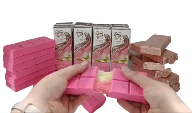 Шоколад Волосы ангела EMA Raspberry Chocolate 100г 8542 фото