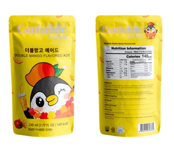 Напій Cantabile Double Mango Ade 230мл 10639 фото