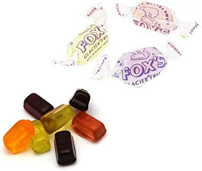 Фруктові льодяники Foxs Glacier Fruits Bag 130g 5033 фото