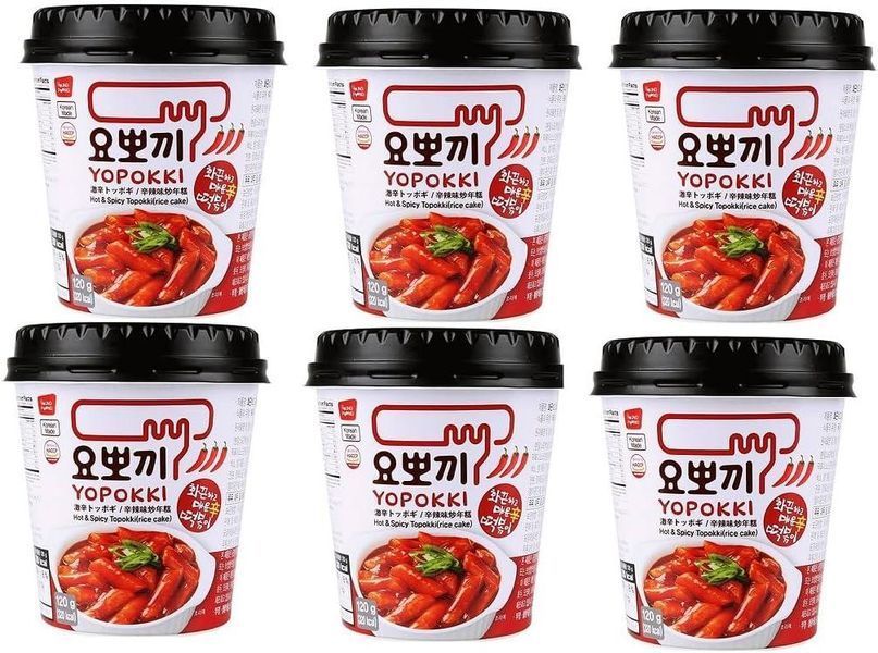 Токпокки Young Poong Yopokki Instant Cup Topokki Hot Spicy Flavour 120г 7085 фото