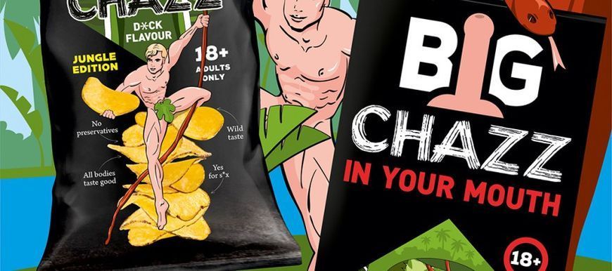Чипсы CHAZZ со вкусом DICK 90г 6599 фото