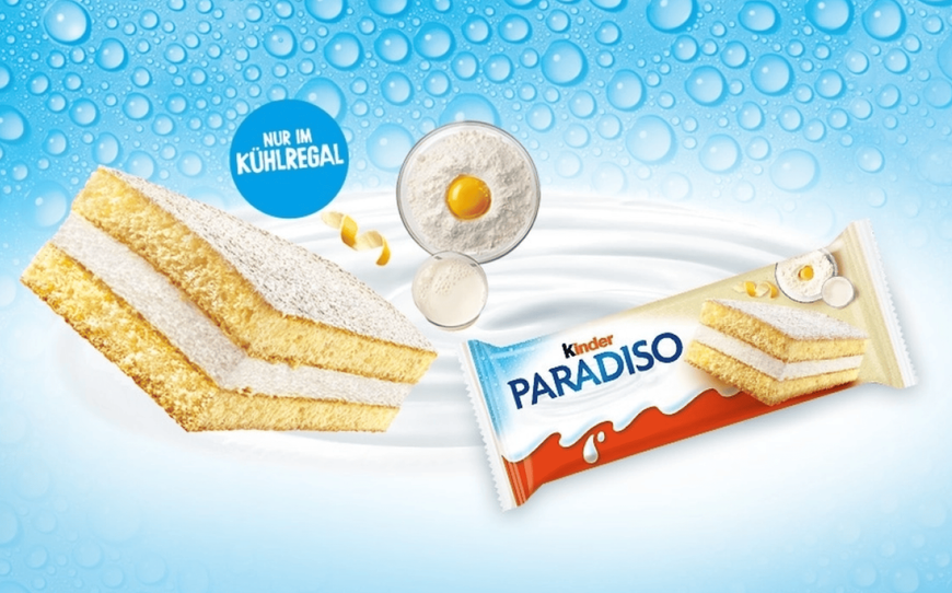 Бісквітне тістечко Ferrero Kinder Paradiso 29г 10488 фото