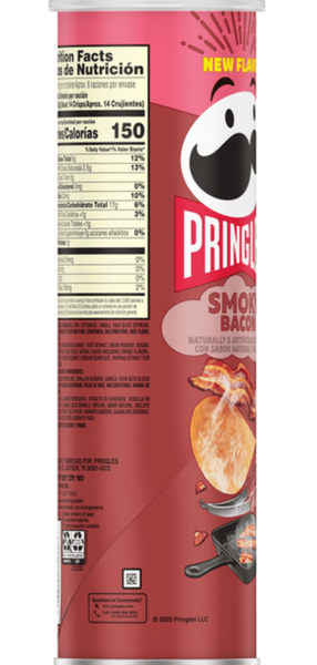 Чіпси Pringles Smoky Bacon 158г 9881 фото
