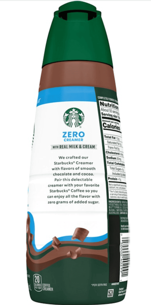 Сливки Starbucks Cafe Mocha Inspired Zero Creamer 828 мл 9295 фото