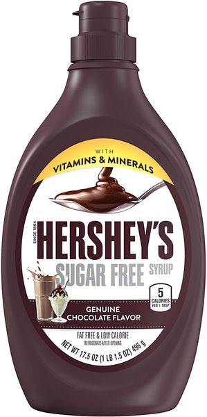 Сироп Hershey’s Syrup sugar free 496g 1041 фото