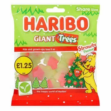 Желейные конфеты Haribo Giant Trees Bag 140g 5744 фото