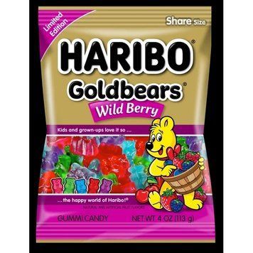 Желейні цукерки Haribo Goldbears Wild Berry, 113 г 6283 фото