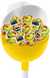 Набір льодяників Fruit Giant Lollipop Minions 15шт 120г 7760 фото 2