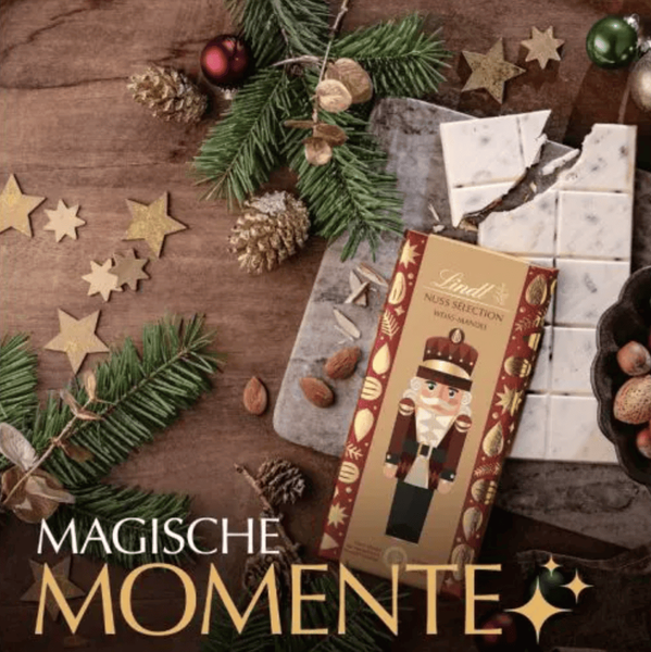 Шоколад Lindt Nuss Selection Weiss Mandel 150г 10575 фото