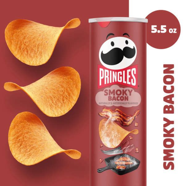 Чіпси Pringles Smoky Bacon 158г 9881 фото