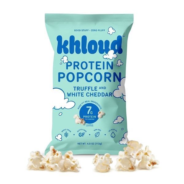Попкорн Khloud Truffle and White Cheddar Protein Popcorn 113г 11690 фото