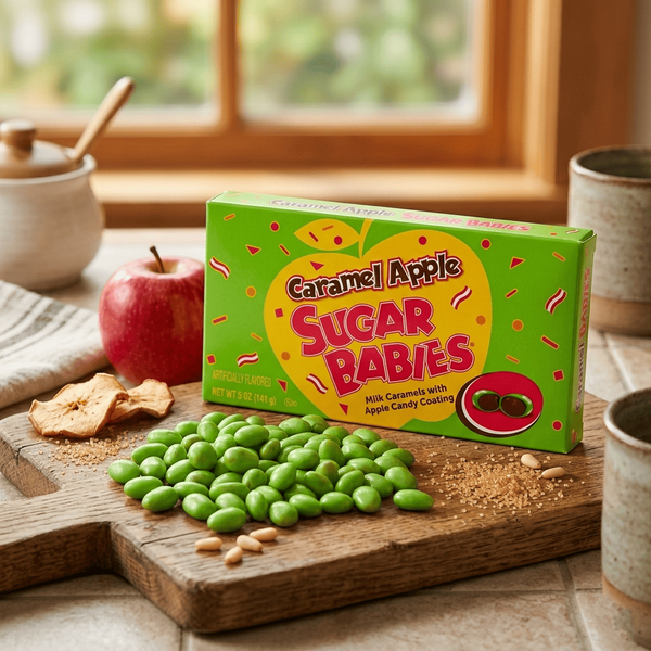 Жевательные конфеты Caramel Apple Sugar Babies 134г 11126 фото