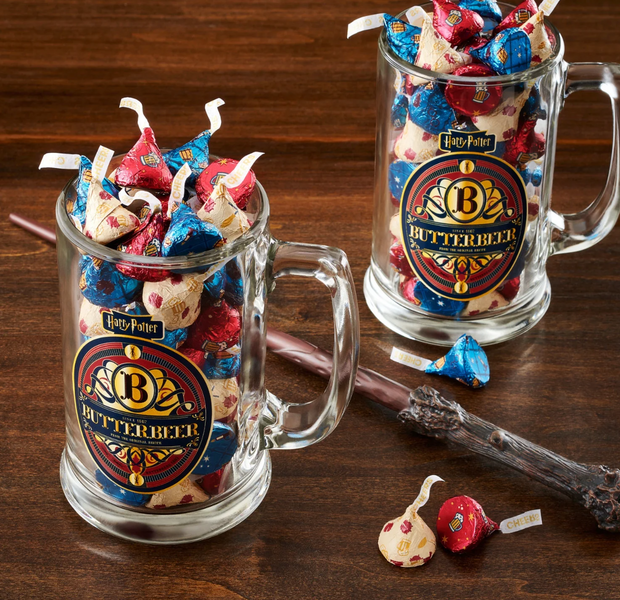 Шоколадні цукерки Hershey's Kisses Harry Potter Butterbeer Flavored Easter Candy 255г 8332 фото