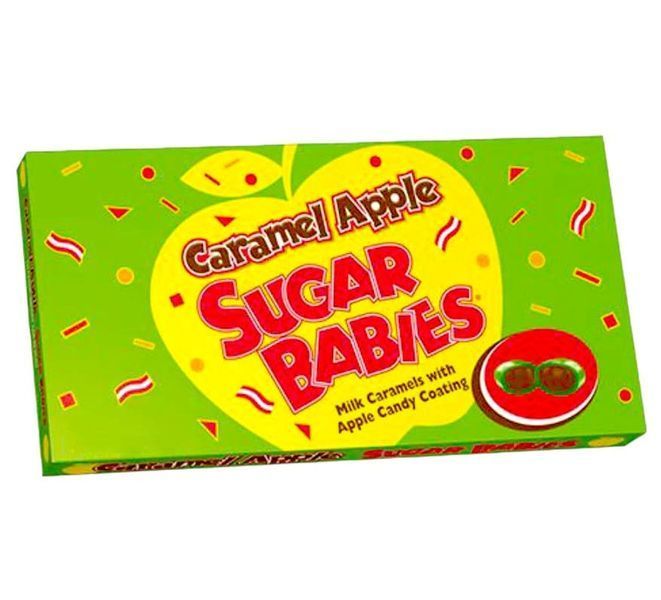 Жевательные конфеты Caramel Apple Sugar Babies 134г 11126 фото