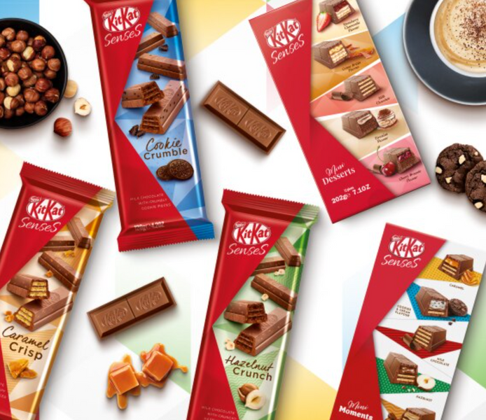 Шоколад KitKat Senses Hazelnut Crunch 120г 8529 фото