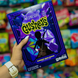 Фруктові жувальні цукерки Gushers Halloween Wednesday со вкусом черники и винограда 20шт 453г 7327 фото 4