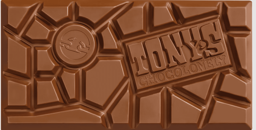 Шоколад Tony's Chocolonely Greatest Bits з карамеллю та мигдалем 180г 9094 фото
