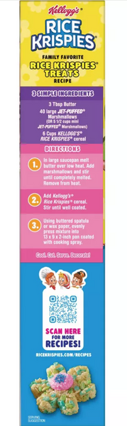 Сухий сніданок Kellogg's Rice Krispies Spring Breakfast Cereal 348г 8480 фото