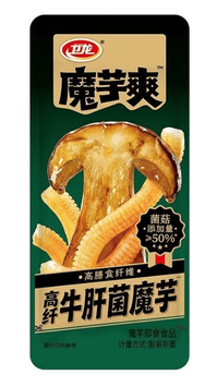 Снек Weilong Konjac Snack з білими грибами 18г 11226 фото