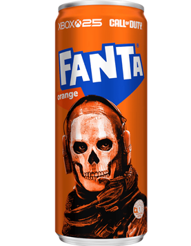 Газований напій Fanta Xbox Call of Duty Ghost Orange 330мл 11176 фото