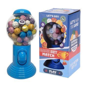 Великий джекпот з жуйками Becky's Gumball Machine Sport Ball Shape 270g 4671 фото