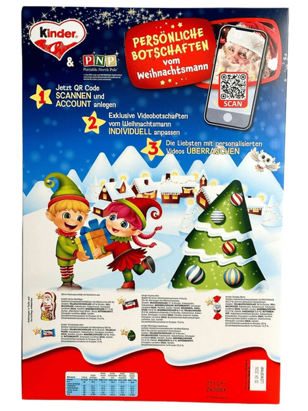 Адвент-календар Kinder Mini Mix Advent Calendar 150г 0800 фото