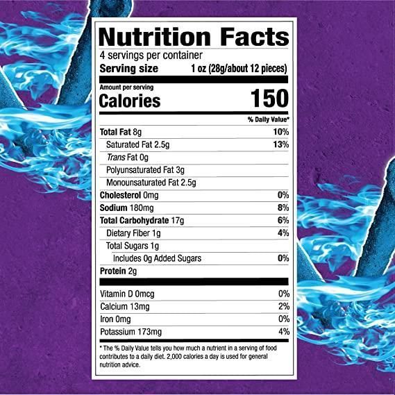 Чипси Takis Blue Heat Blue Chips 92.3g США 4451 фото