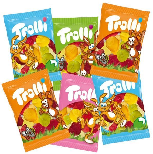 Желейні цукерки Trolli Funny Bunnies 200г 10475 фото
