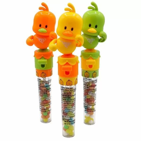 Танцующая утка с конфетами Crazy Candy Factory Dancing Duck 10g 2534 фото