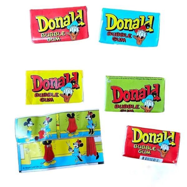 Жевательная резинка DONALD ML MAPLE LEAF Желтая 100шт 6819 фото