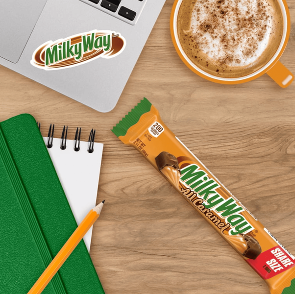 Шоколадний батончик Milky Way All Caramel Milk Chocolate Bar Share Size 88г 10525 фото