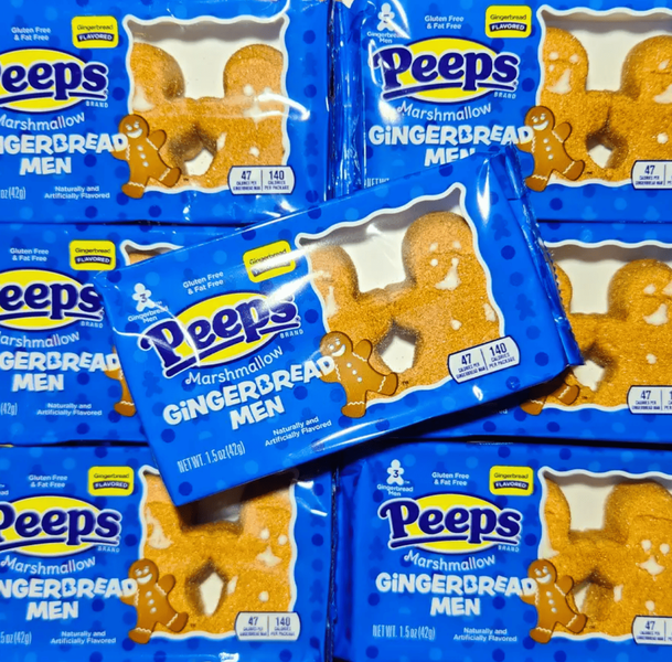 Маршмеллоу Peeps Marshmallow Gingerbread Men 42г 9982 фото
