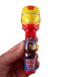 Іграшка з льодяником Залізна Людина Bip Disney Marvel Mix Pop Ups 10г 7661 фото