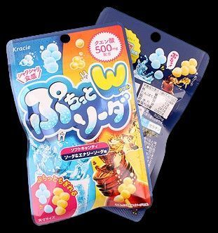Японские конфеты Kracie Puchitto Pull Apart Candy Soda Energy, 30г 6375 фото