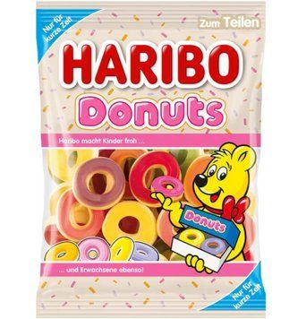 Желейні цукерки Haribo Donuts Пончики фруктові 175г 6615 фото