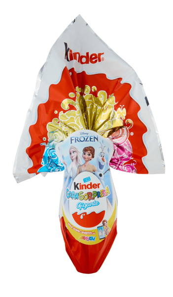 Шоколадне яйце Кіндер Kinder GranSorpresa Gigante Frozen Холодне серце 320 г. 8334 фото