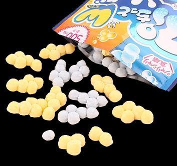 Японские конфеты Kracie Puchitto Pull Apart Candy Soda Energy, 30г 6375 фото