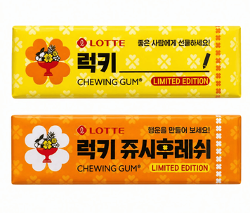 Жевательная резинка Lotte Juicy Fresh 1шт 26г 11028 фото