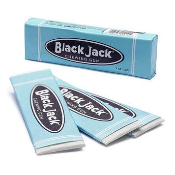 Жвачки Black Jack Chewing Gum 5 Sticks 2157 фото