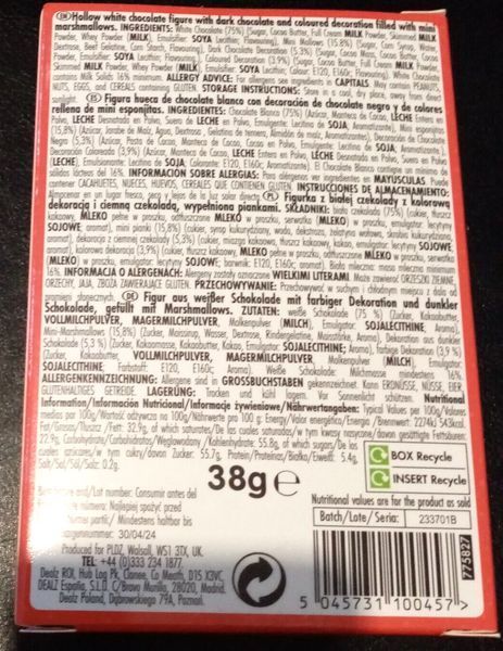 Шоколадна бомба Chocolate Melt Санта Клаус з маршмеллоу 38 г 6089 фото