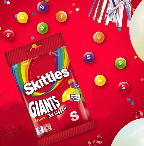 Драже Skittles Giants Fruits 116г 9735 фото