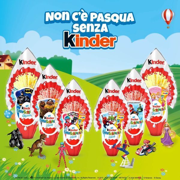 Шоколадне яйце Kinder GranSorpresa Gigante Marvel Avengers Месники Marvel 150 г. 6295 фото