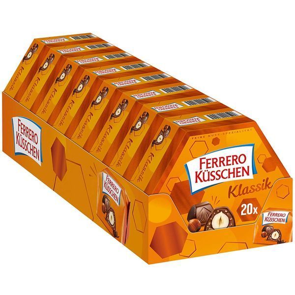 Шоколадні цукерки Ferrero K&uuml;sschen Klassik 178 g 4924 фото