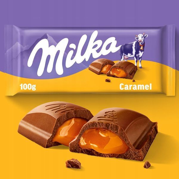 Шоколад Milka Caramel 100g 4873 фото