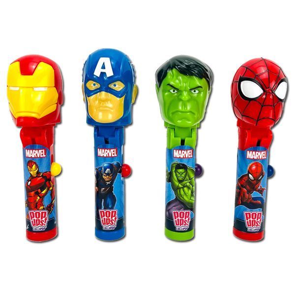 Іграшка з льодяником Залізна Людина Bip Disney Marvel Mix Pop Ups 10г 7661 фото